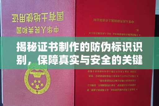 连云揭秘证书制作的防伪标识识别，保障真实与安全的关键