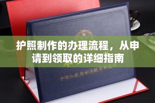 连云护照制作的办理流程，从申请到领取的详细指南