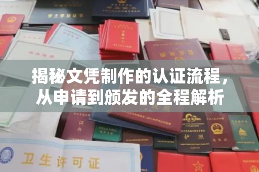 连云揭秘文凭制作的认证流程，从申请到颁发的全程解析