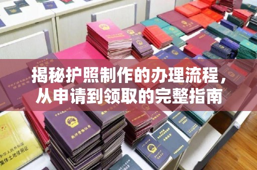 连云揭秘护照制作的办理流程，从申请到领取的完整指南