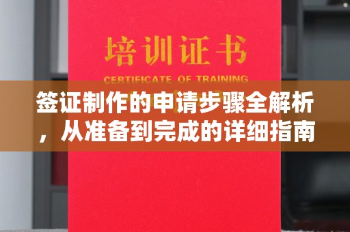 连云签证制作的申请步骤全解析，从准备到完成的详细指南