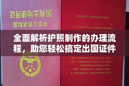 连云全面解析护照制作的办理流程，助您轻松搞定出国证件