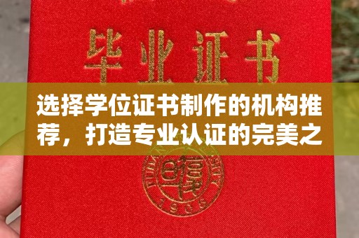 连云选择学位证书制作的机构推荐，打造专业认证的完美之选