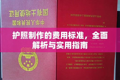 连云护照制作的费用标准，全面解析与实用指南